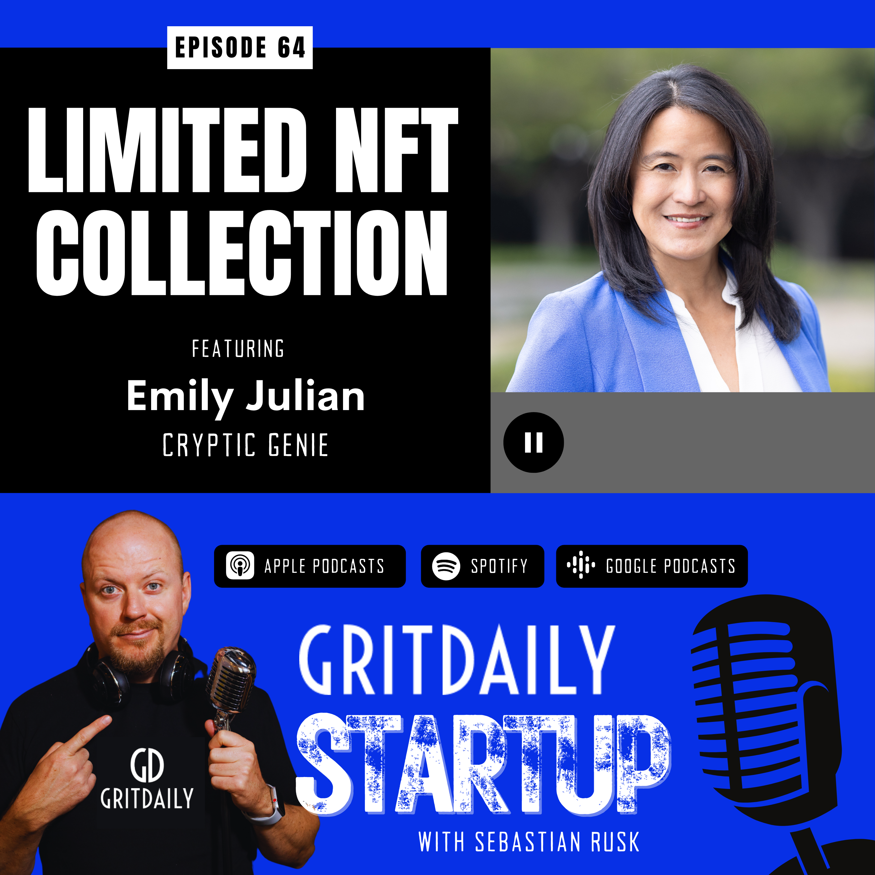 Emily Julian, Co-Founder of Cryptic Genie: Limited NFT Collection